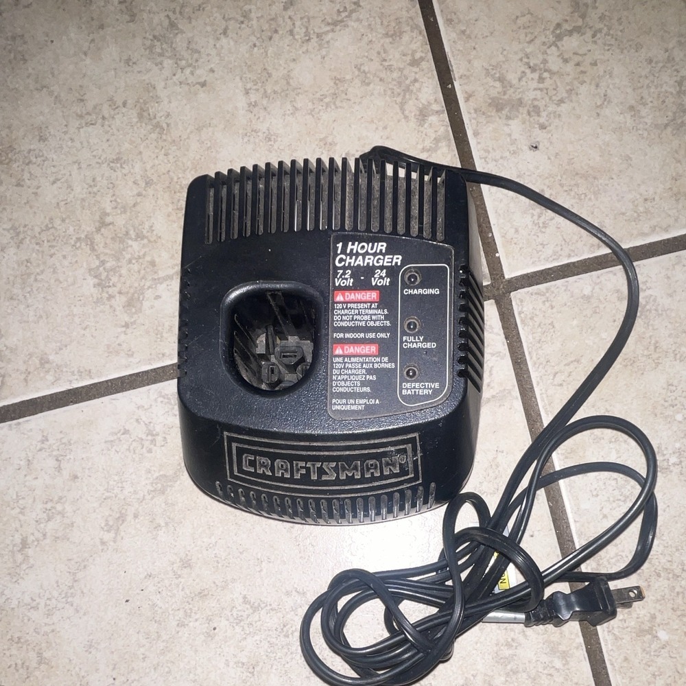 Craftsman  Fast Battery Charger 1425301 7.2v 12v 18v 19.2v 24v OEM,
